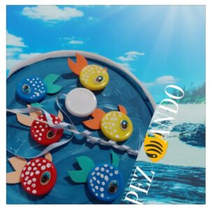 Pez cuando juego con imanes